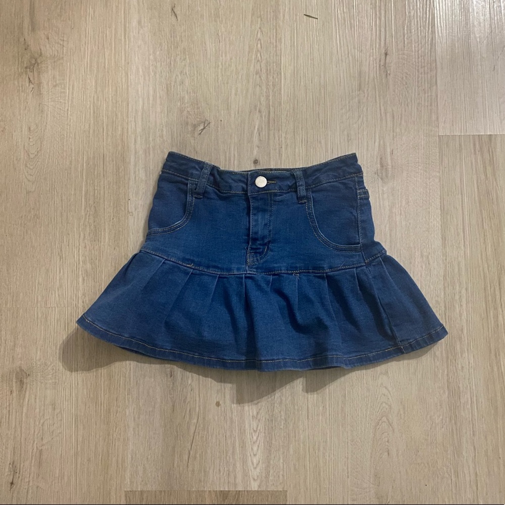 Y2k Denim Mini Skirt